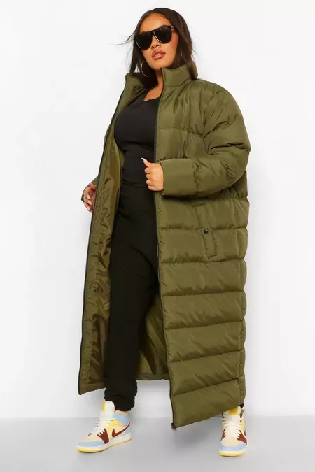 winterjas maxi boohoo