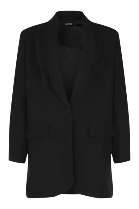 blazer boohoo oversized