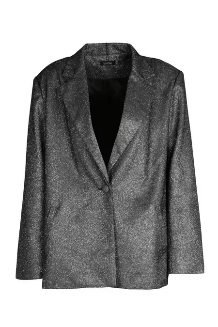 blazer glitter boohoo