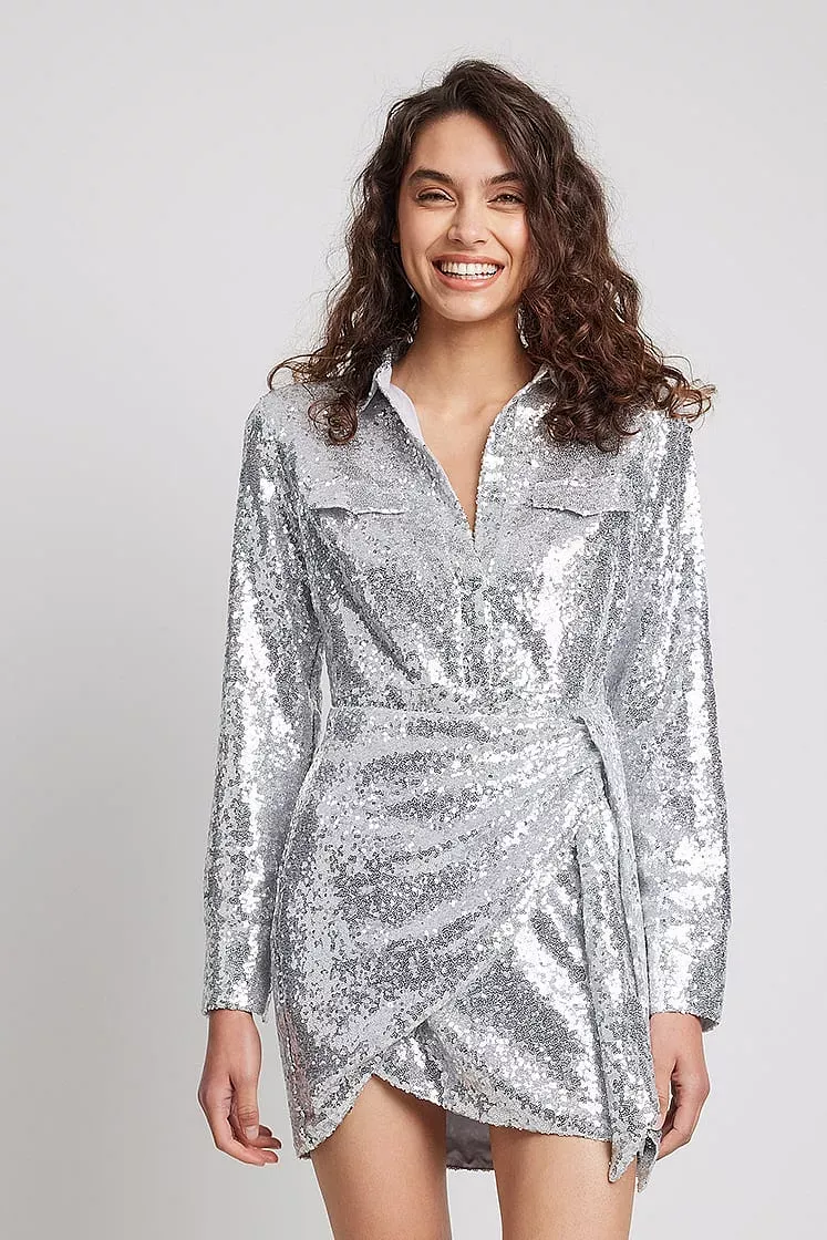 Glitter jurk