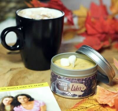 geurkaars gilmore girls koffie etsy