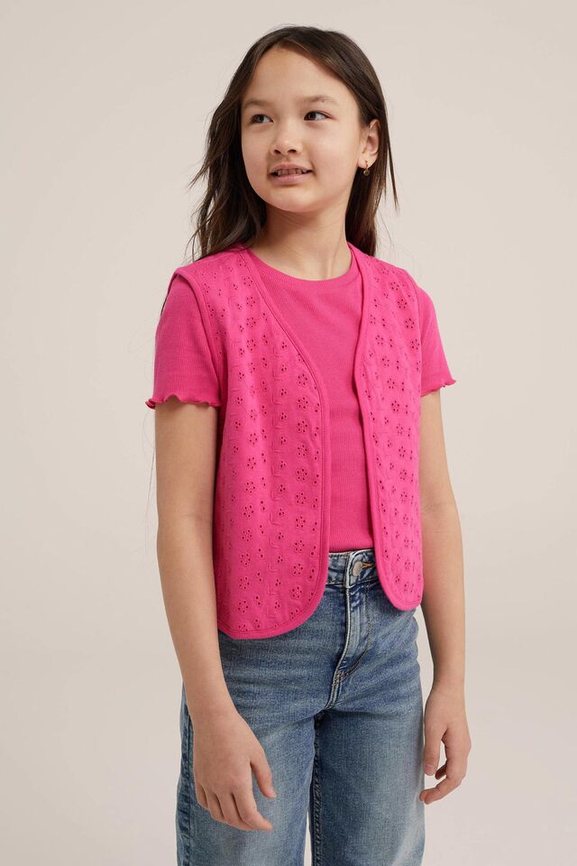 gilet roze